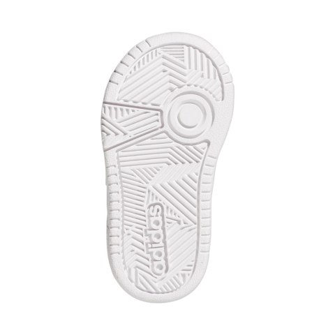 Buty dla dzieci adidas Hoops 3.0 białe GW0442