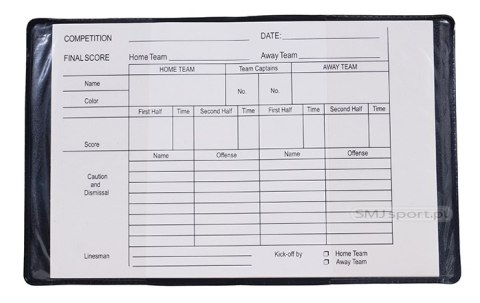 Kartki sędziowskie SMJ VRC-220 /KPL/