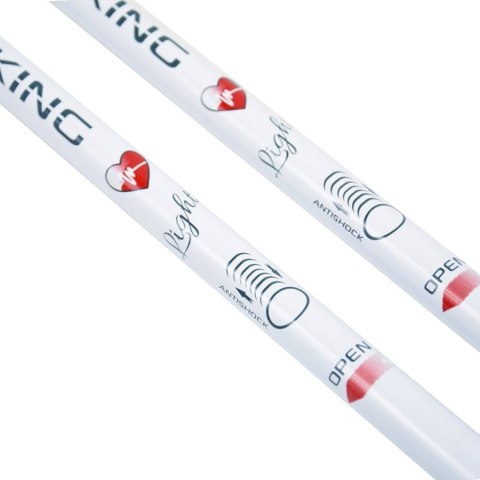 Kijki Nordic Walking Long Life Lite SMJ białe