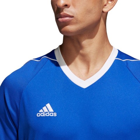 Koszulka męska adidas Tiro 17 Jersey niebieska BK5439