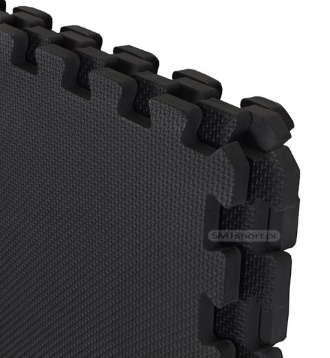 MATA PUZZLE SMJ czarna 62x62x1,2 /4szt/