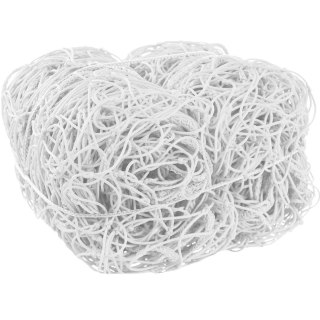 Siatka do piłki nożnej młodzieżowa Netex 5 m x 2m PP 4 biała PN0054