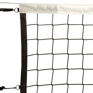 Siatka do siatkówki Domeks popularna 9,5 m x 1 m czarna