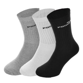 Skarpety Puma długie 3 kolory 3pary białe szare czarne 7308 325/883296 10