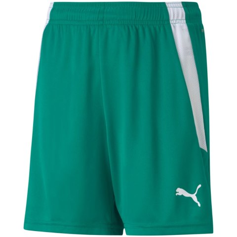 Spodenki dla dzieci Puma teamLIGA Shorts Jr zielone 704931 05