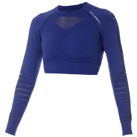 Top damski Brubeck GYM ciemnoniebieski LC10020