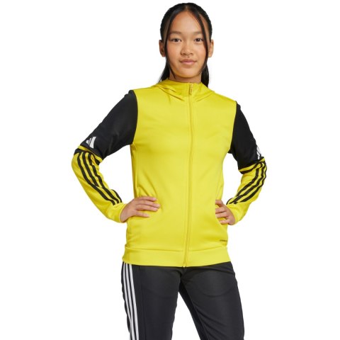 Bluza dla dzieci adidas Squadra 25 Hoody żółto-czarna JP3386