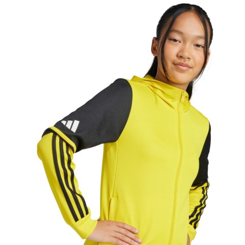Bluza dla dzieci adidas Squadra 25 Hoody żółto-czarna JP3386