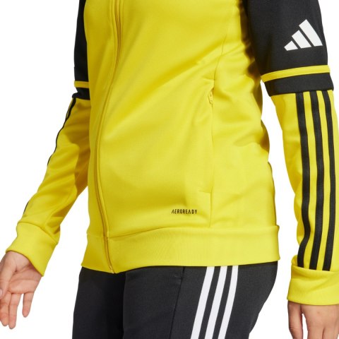 Bluza dla dzieci adidas Squadra 25 Hoody żółto-czarna JP3386