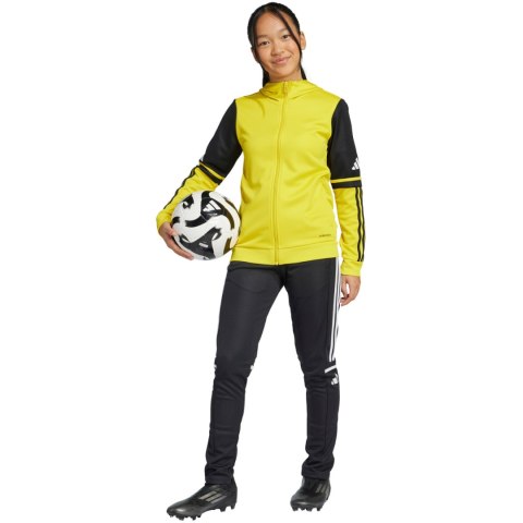 Bluza dla dzieci adidas Squadra 25 Hoody żółto-czarna JP3386