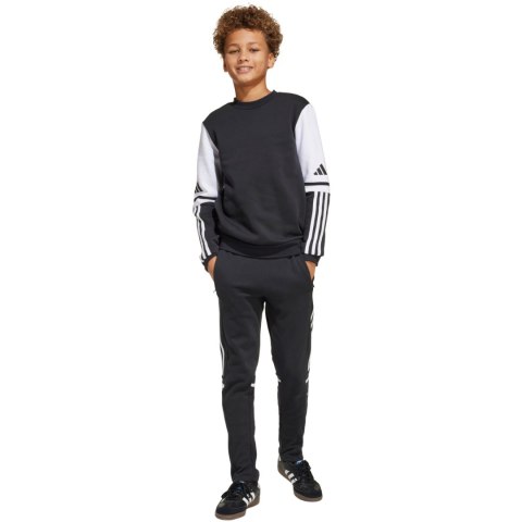 Bluza dla dzieci adidas Squadra 25 Sweat Crew czarna JE2773