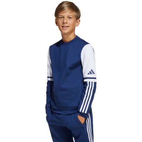 Bluza dla dzieci adidas Squadra 25 Sweat Crew granatowa JD4814