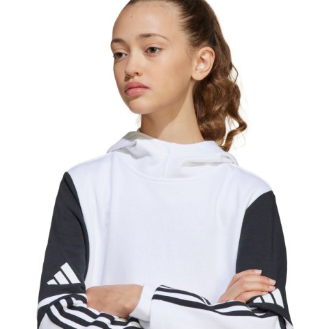 Bluza dla dzieci adidas Squadra 25 Sweat Hoody biała JD4807