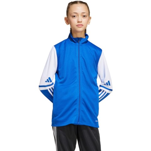 Bluza dla dzieci adidas Squadra 25 Training niebiesko-biała JD4798
