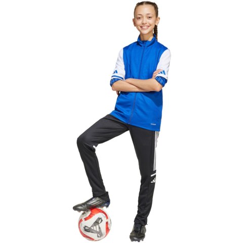 Bluza dla dzieci adidas Squadra 25 Training niebiesko-biała JD4798