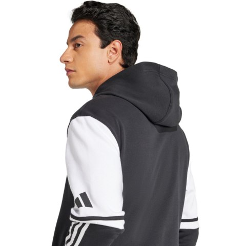 Bluza męska adidas Squadra 25 Sweat Hoody czarno-biała JE2776