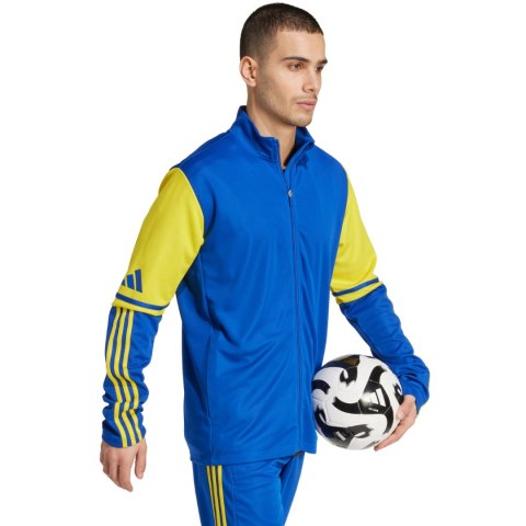 Bluza męska adidas Squadra 25 Training niebiesko-żółta JP3153