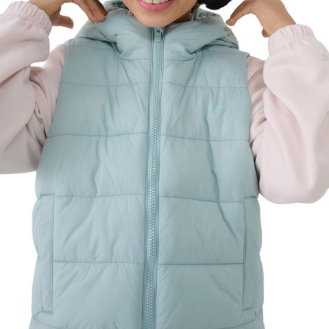 Kamizelka dla dziewczynki 4F F166 miętowa 4FJWSS25TVJAF166 47S