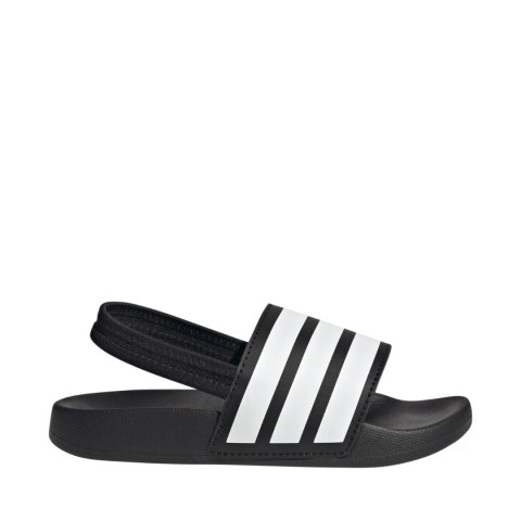 Klapki dla dzieci adidas Adilette Estrap czarne JR5328