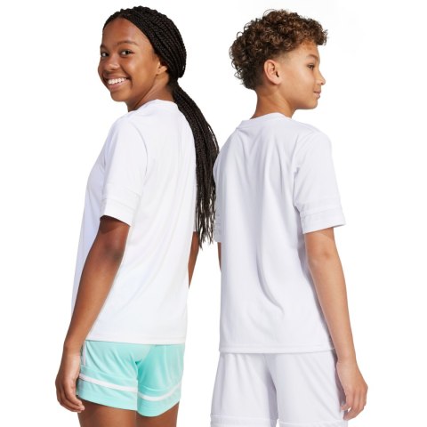 Koszulka dla dzieci adidas Squadra 25 biała JJ0058