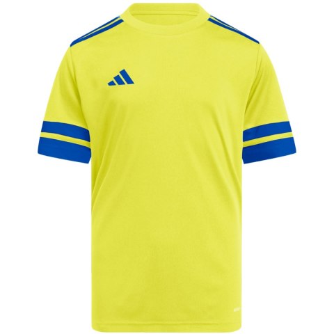 Koszulka dla dzieci adidas Squadra 25 żółto-niebieska JW3710