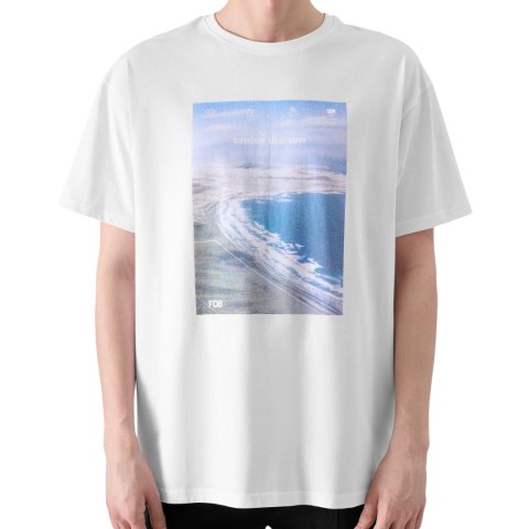 Koszulka męska 4F M2132 biała 4FRSS24TTSHM2132 10S