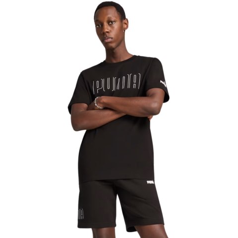 Koszulka męska Puma Sport Graphic Tee czarna 684617 01