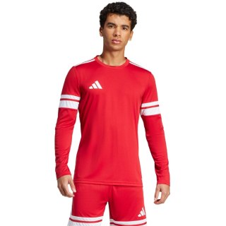 Koszulka męska adidas Squadra 25 Long Sleeve Jersey czerwona JE5297
