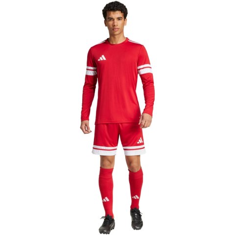 Koszulka męska adidas Squadra 25 Long Sleeve Jersey czerwona JE5297