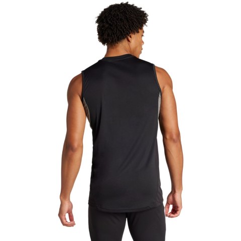 Koszulka męska adidas Tiro 25 Competition Sleeveless Jersey czarna JJ1521