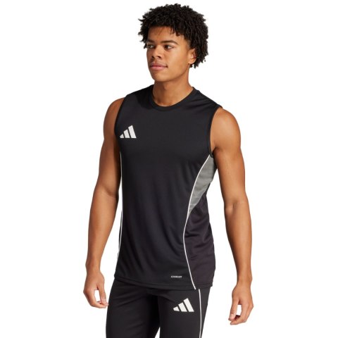 Koszulka męska adidas Tiro 25 Competition Sleeveless Jersey czarna JJ1521
