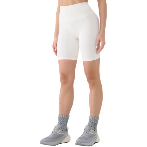 Legginsy damskie 4F F019 złamana biel 4FRSS25TFSTF019 11S