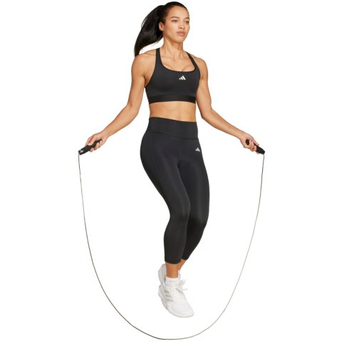 Legginsy damskie adidas Optime Essentials Stash 3/4 czarne IY9243