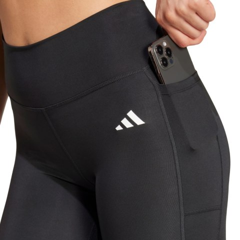 Legginsy damskie adidas Optime Essentials Stash Pocket Full-Length czarne IT2280