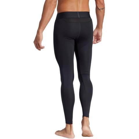 Legginsy męskie adidas Techfit Long Tight czarne JN7352