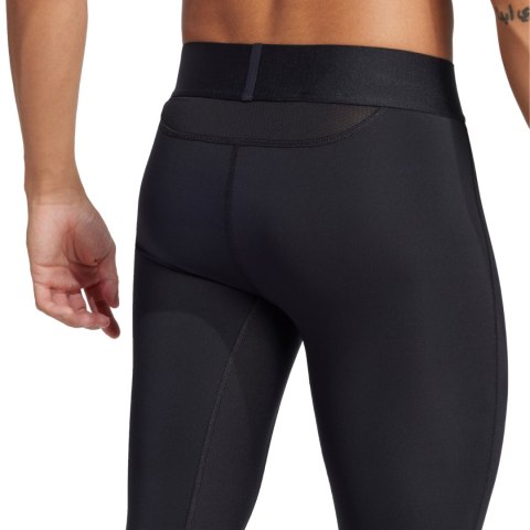 Legginsy męskie adidas Techfit Long Tight czarne JN7352
