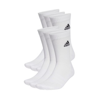 Skarpety adidas Cushioned Sportswear Crew Socks 6 Par białe HT3453