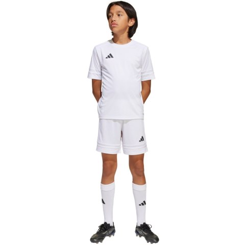 Spodenki dla dzieci adidas Squadra 25 białe JJ2423