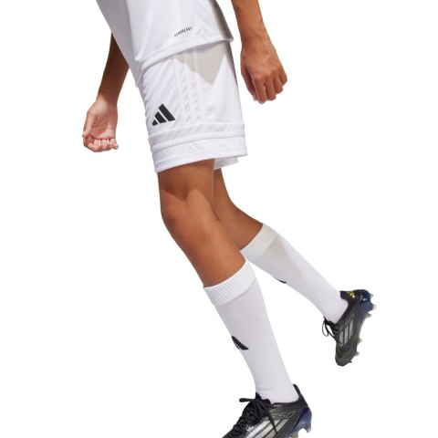 Spodenki dla dzieci adidas Squadra 25 białe JJ2423