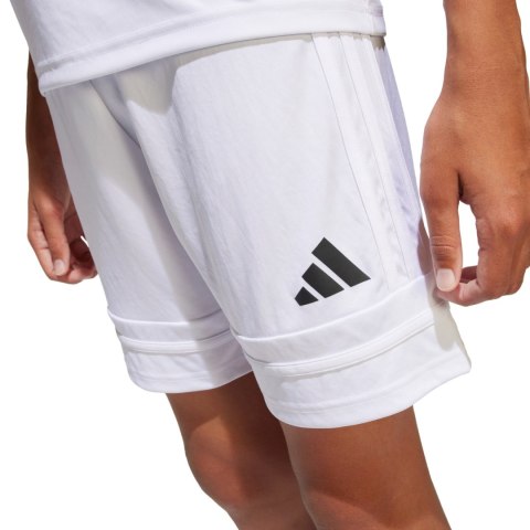 Spodenki dla dzieci adidas Squadra 25 białe JJ2423