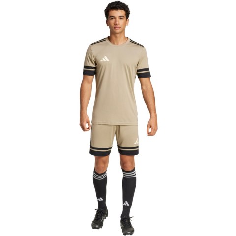 Spodenki męskie adidas Squadra 25 beżowo-czarne JP3403