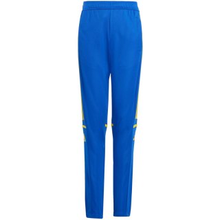 Spodnie dla dzieci adidas Squadra 25 Training niebiesko-żółte JP3154