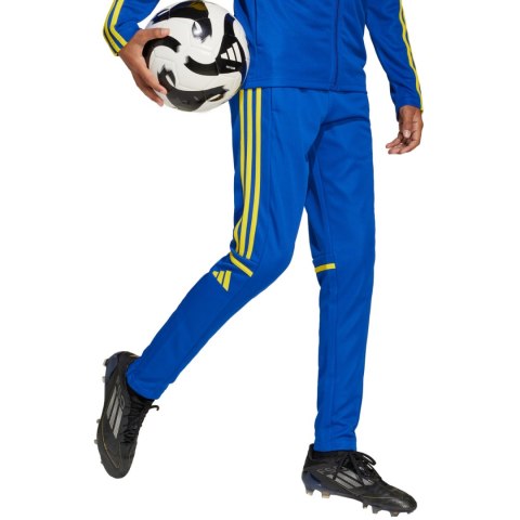 Spodnie dla dzieci adidas Squadra 25 Training niebiesko-żółte JP3154