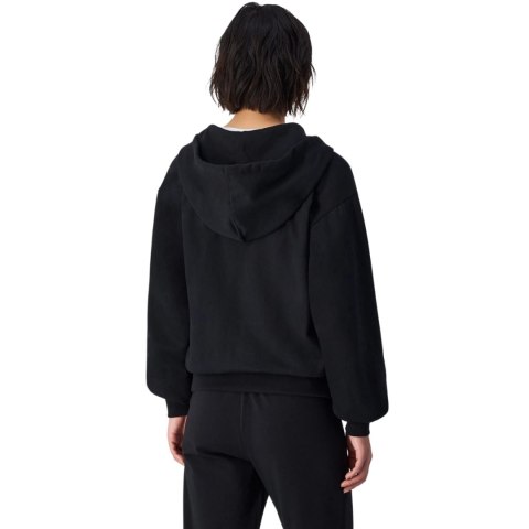 Bluza damska Champion Full Zip Hoodie Sweatshirt czarna 117787 KK001