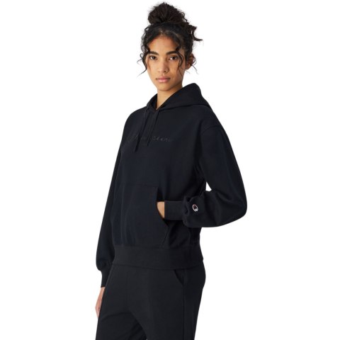 Bluza damska Champion Hooded Sweatshirt czarna 117785 KK001