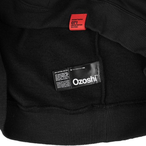 Bluza męska Ozoshi Brazos czarna OZ93898
