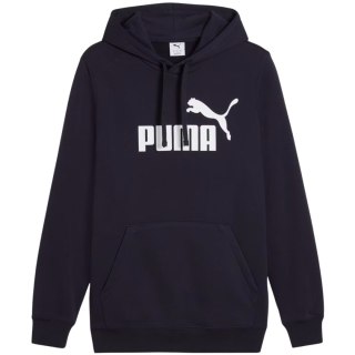 Bluza męska Puma ESS No.1 Logo Hoodie TR granatowa 682572 16