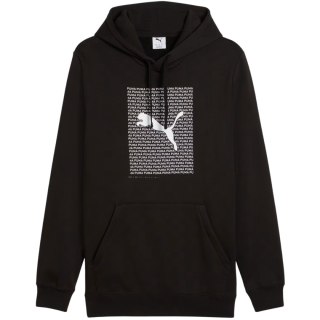 Bluza męska Puma Ess Logo Lab Hoodie FL czarna 684669 01