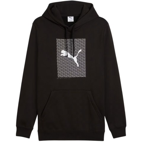 Bluza męska Puma Ess Logo Lab Hoodie FL czarna 684669 01