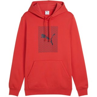 Bluza męska Puma Ess Logo Lab Hoodie FL czerwona 684669 15